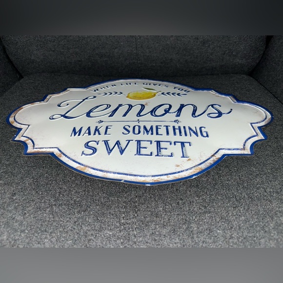 Wall decor ‘When Life Gives You Lemons Make Something Sweet’ - Picture 5 of 9